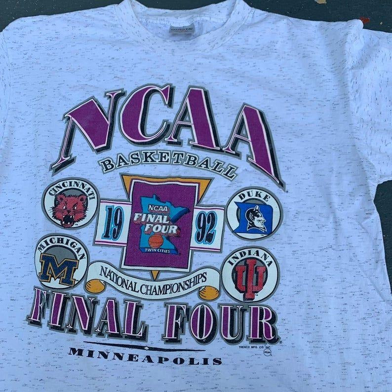 Vintage 90'S NCAA Final Four T-Shirts, Hoodie, Sweatshirt - T-Shirt, Sweatshirt, Hoodie