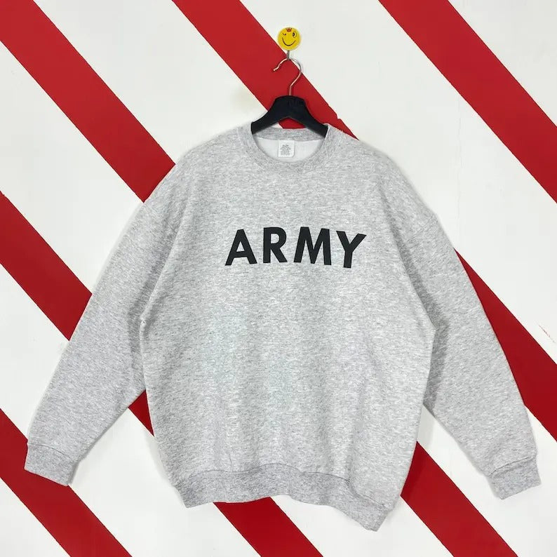 Vintage 90s Army Military Army US Army Military United State Army Print Logo T-Shirts, Hoodie, Sweatshirt - T-Shirt, Sweatshirt, Hoodie