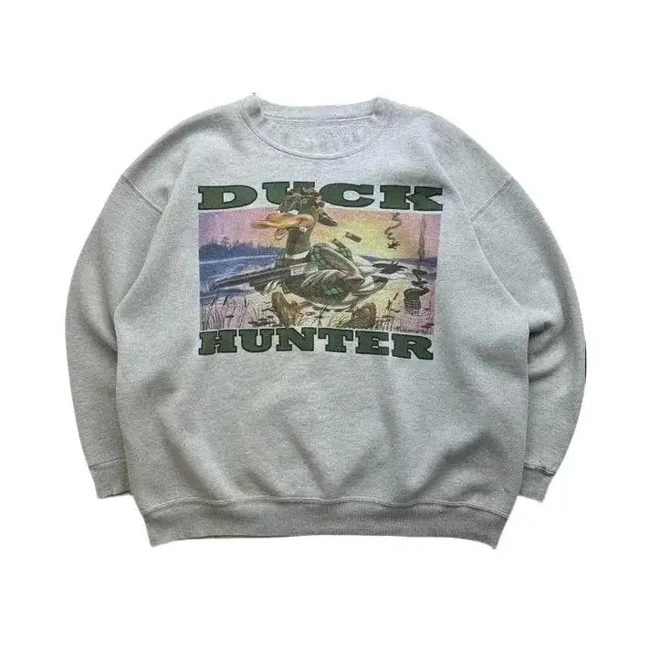 Vintage 90s Duck Hunter Environmental Artwear Nature Animal Lover T-Shirts, Hoodie, Sweatshirt - T-Shirt, Sweatshirt, Hoodie