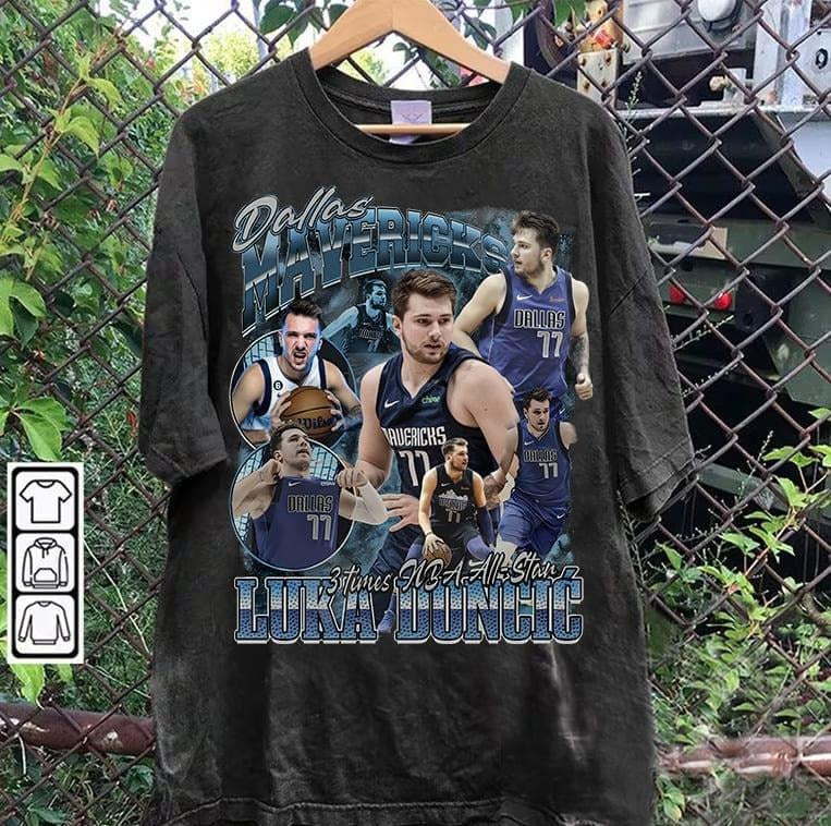 Vintage 90s Luka DonI Luka DonI Basketball Luka DonI Vintage Man Woman Fan T-Shirts, Hoodie, Sweatshirt - T-Shirt, Sweatshirt, Hoodie