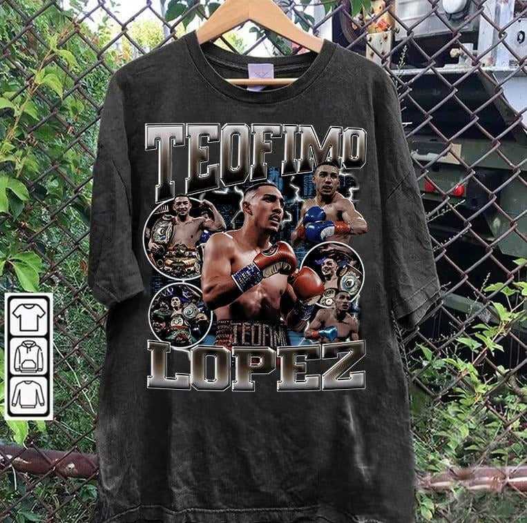 Vintage 90s Teofimo Lopez Teofimo Lopez American Professional Boxer Man Woman Fan T-Shirts, Hoodie, Sweatshirt - T-Shirt, Sweatshirt, Hoodie