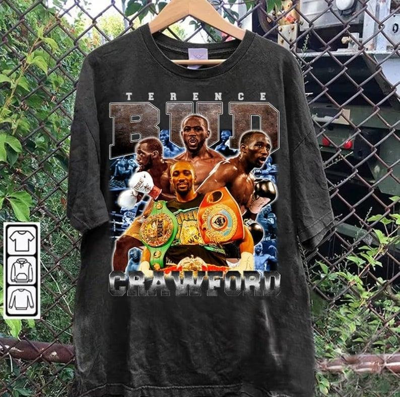 Vintage 90s Terence Crawford Terence Crawford American Professional Boxer Man Woman Fan T-Shirts, Hoodie, Sweatshirt - T-Shirt, Sweatshirt, Hoodie