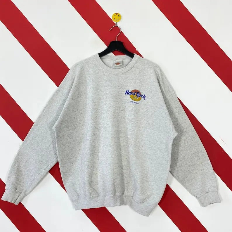 Vintage 90s Hard Rock Cafe Hard Rock Cafe Hard Rock Cafe Hard Rock Cafe Orlando Print Logo Cotton Menswear T-Shirts, Hoodie, Sweatshirt - T-Shirt, Sweatshirt, Hoodie