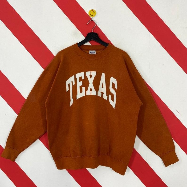 Vintage 90s University Texas Texas Longhorns University Texas Texas Longhorns Print Logo Cotton Menswear T-Shirts, Hoodie, Sweatshirt - T-Shirt, Sweatshirt, Hoodie