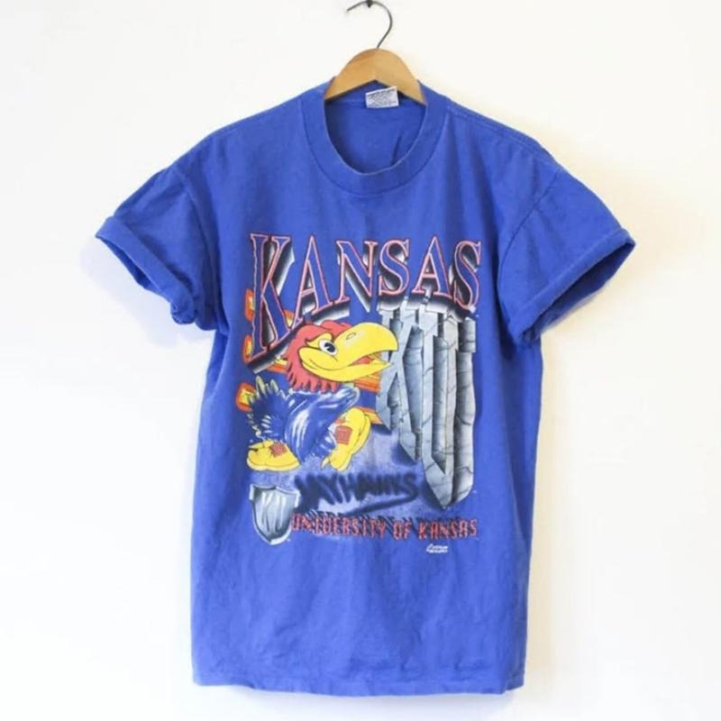 Vintage 90s University Kansas Jayhawks Kansas Jayhawks Kansas Jayhawks Kansas Jayhawks T-Shirts, Hoodie, Sweatshirt - T-Shirt, Sweatshirt, Hoodie