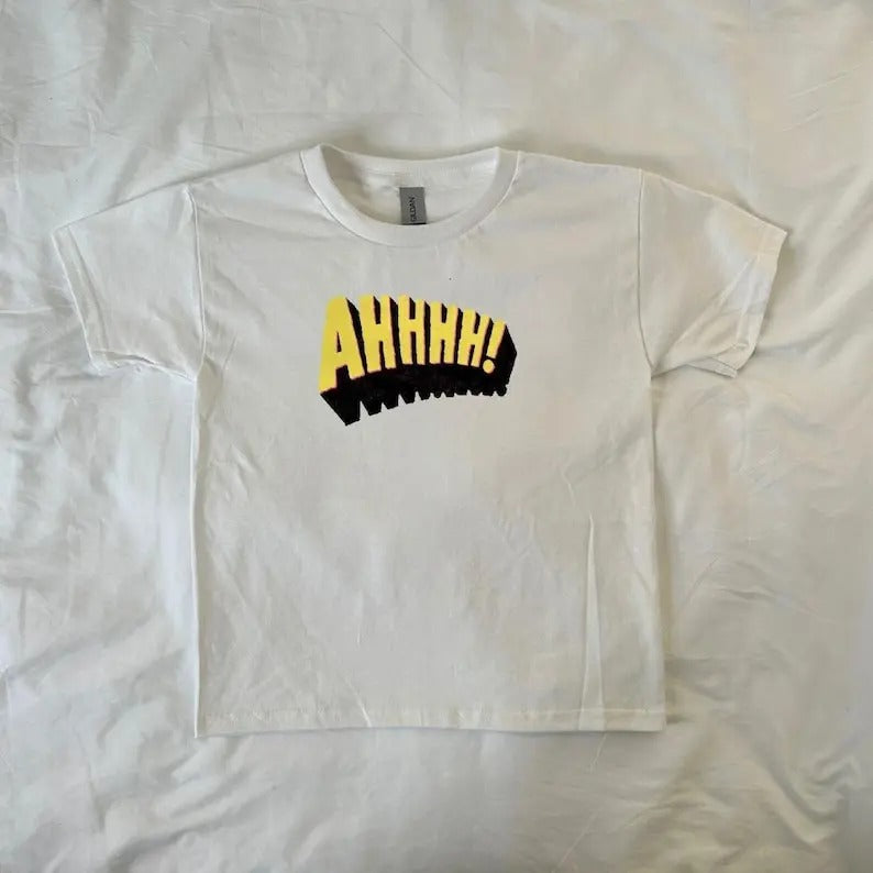 Vintage Ahhhh! Baby Cartoon Vintage Comic Y2k Pinterest Retro Onomatopoeiastyle{N002}2 T-Shirts, Hoodie, Sweatshirt - T-Shirt, Sweatshirt, Hoodie