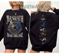 Vintage Basgiath War College 2 Sided Shirt Fourth Wing Dragon Rider ; Cotton Womenswear Light Polyester T-Shirts, Hoodie, Sweatshirt - T-Shirt, Sweatshirt, Hoodie