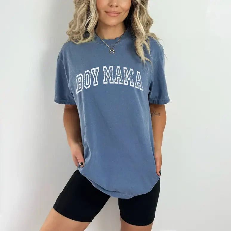 Vintage Boy Mama T-Shirts, Hoodie, Sweatshirt - T-Shirt, Sweatshirt, Hoodie
