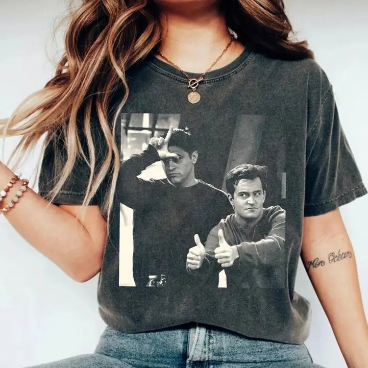 Vintage Chandler Bing Chandler Friends Shirt Chandler Bing Friends Friends Chandler Shirt Menswear Top Streetwear Cotton Womenswear T-Shirts, Hoodie, Sweatshirt - T-Shirt, Sweatshirt, Hoodie