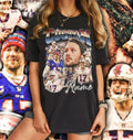 Vintage Custom Football Shirt Team Number Player Name Photo Family Shirt Short Sleeve Casual T-Shirts, Hoodie, Sweatshirt - T-Shirt, Sweatshirt, Hoodie