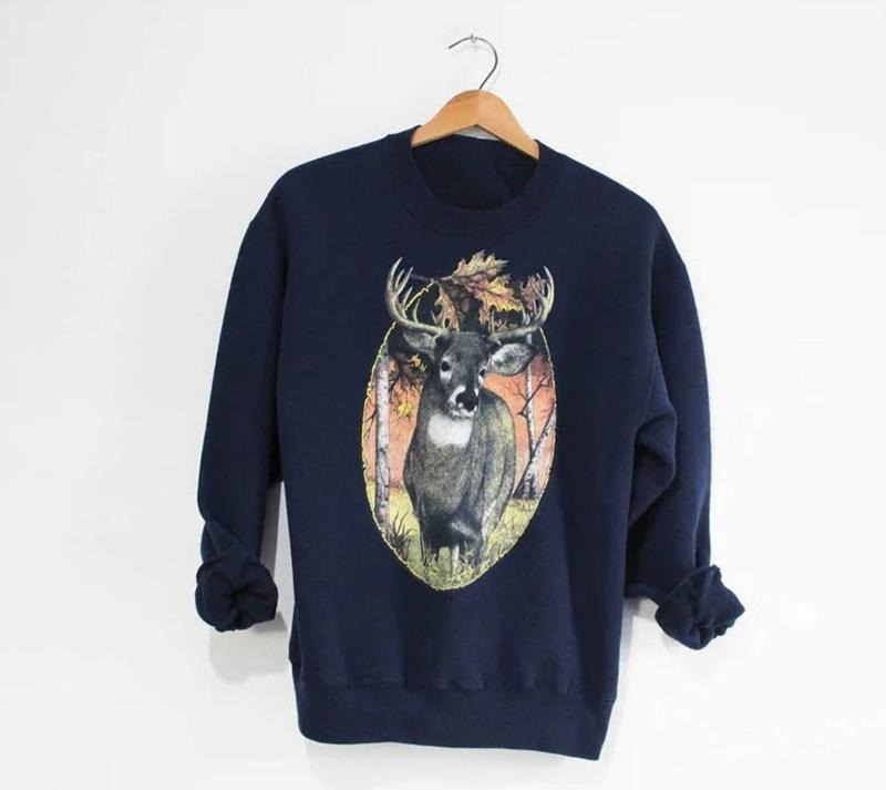Vintage Deer Stag Wilderness Deer Lovers Deer Deer Shirt Deer Her Him Menswear Athleticstyle{N002}2 T-Shirts, Hoodie, Sweatshirt - T-Shirt, Sweatshirt, Hoodie