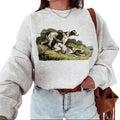 Vintage Dog Funny Hunting Season Funny Nature Animal Lover Cotton Womenswear Day Polyester T-Shirts, Hoodie, Sweatshirt - T-Shirt, Sweatshirt, Hoodie