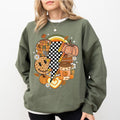 Vintage Fall Groovy Retro Funny Smile Face Hello Fall Autumn Smile Face Spooky Comfy Long Sleeve Cute Tops Fall Casual Womenswear Comfort Fabric Cotton Top T-Shirts, Hoodie, Sweatshirt - T-Shirt, Sweatshirt, Hoodie