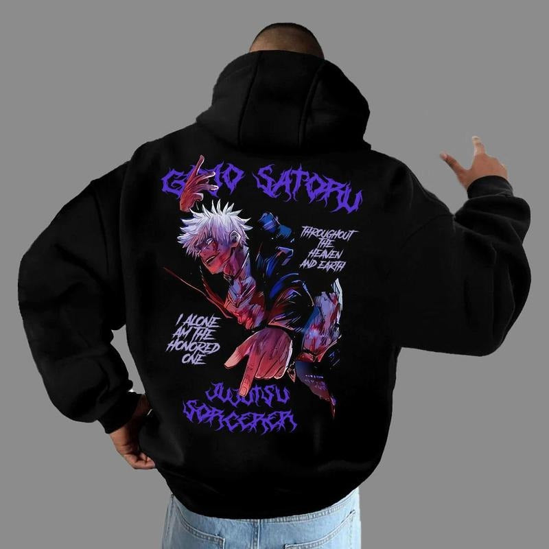 Vintage Gojo Satoru Shirt Anime Shirt Jujutsu Kaisen Fans Anime Manga Lovers JJK Shirt Anime Shirt Anime Anime Lovers Fans. Cotton Menswear Hoo T-Shirts, Hoodie, Sweatshirt - T-Shirt, Sweatshirt, Hoodie