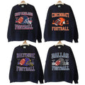 Vintage Teams Football Retro Football Thowback Buffalo Football Kansas City Football Dallas Football T-Shirts, Hoodie, Sweatshirt - T-Shirt, Sweatshirt, Hoodie
