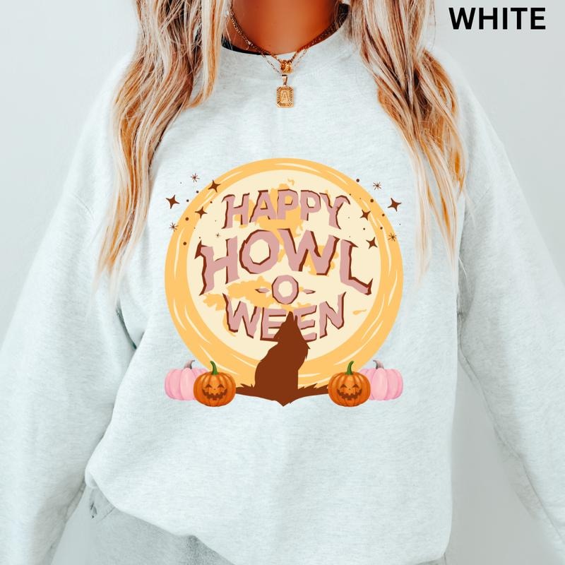 Vintage Halloween Happy Howl O Ween Dog Halloween Casual Comfort T-Shirts, Hoodie, Sweatshirt - T-Shirt, Sweatshirt, Hoodie