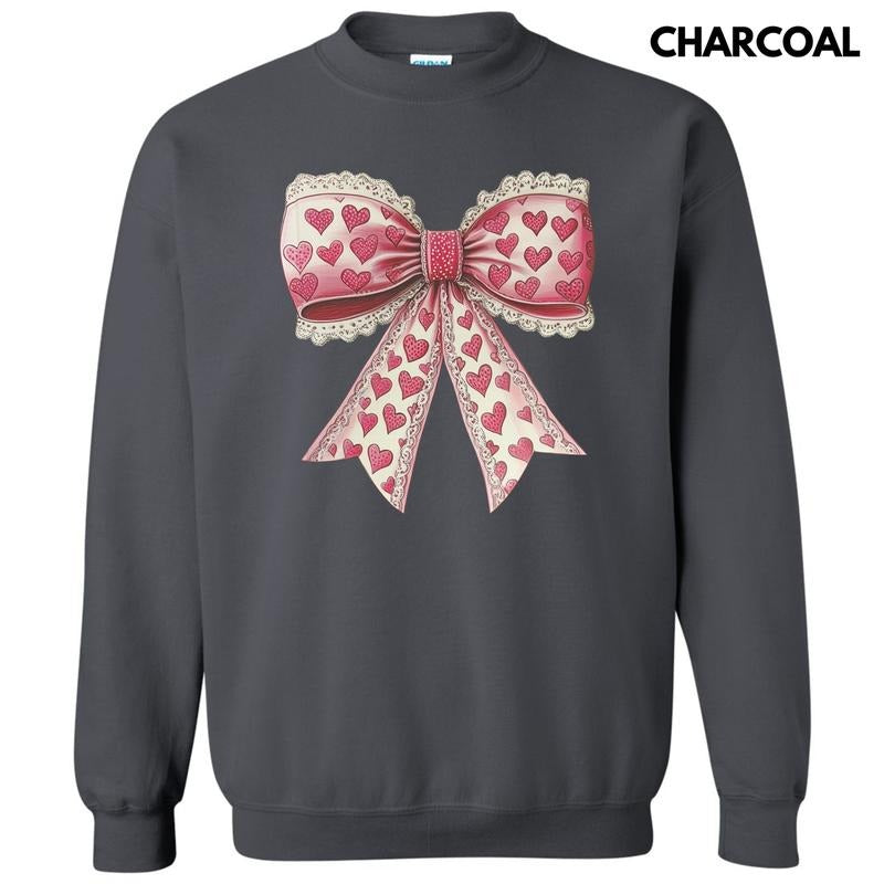 Vintage Heart Lace Bow T-Shirts, Hoodie, Sweatshirt - T-Shirt, Sweatshirt, Hoodie