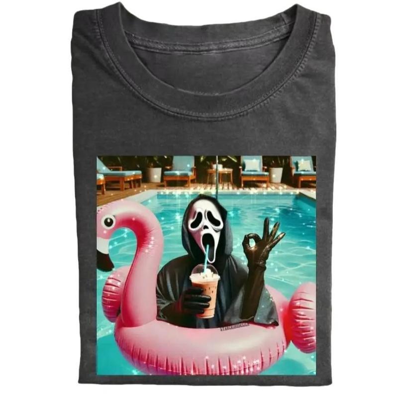 Vintage Horror Ghostface Vintage 90s Y2K 90s Shirt Her Him Womenswear Top T-Shirts, Hoodie, Sweatshirt - T-Shirt, Sweatshirt, Hoodie