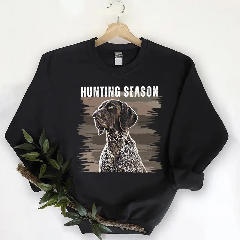 Vintage Hunting Season Dog Hello Hunting Season Dog Duck Deer Turkey Chicken Nature Animal Lover Cotton Menswear Day T-Shirts, Hoodie, Sweatshirt - T-Shirt, Sweatshirt, Hoodie