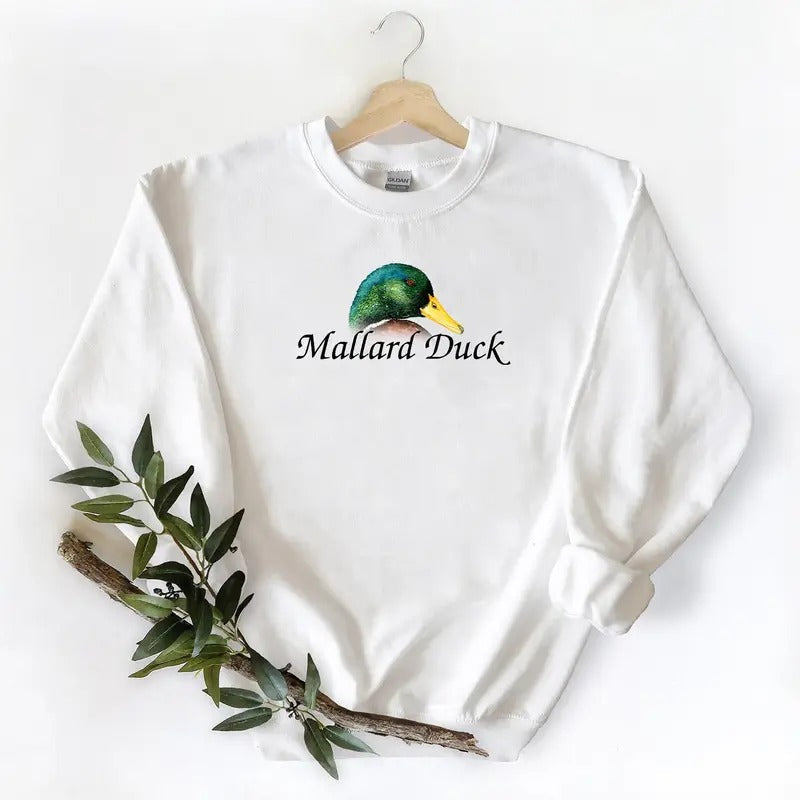 Vintage Mallard Duck Hunting Season Mallard Duck Husband Wife Cotton Fabric T-Shirts, Hoodie, Sweatshirt - T-Shirt, Sweatshirt, Hoodie