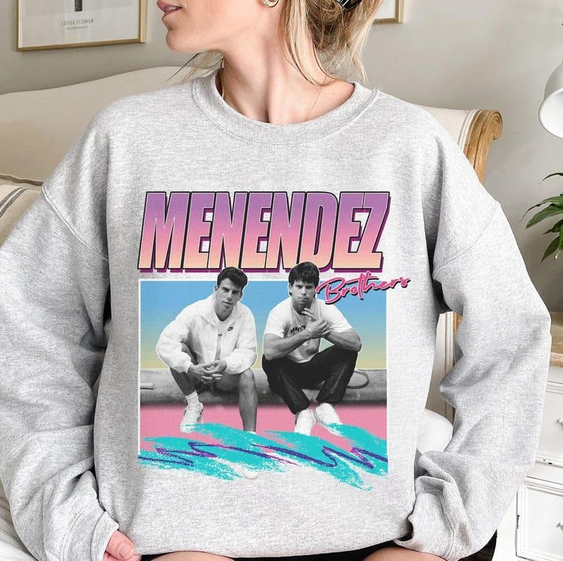Vintage Menendez Brothers Shirt Erik Lyle Menendez 80s Erik & Lyle True Crime Fan Retro Monster T-Shirts, Hoodie, Sweatshirt - T-Shirt, Sweatshirt, Hoodie