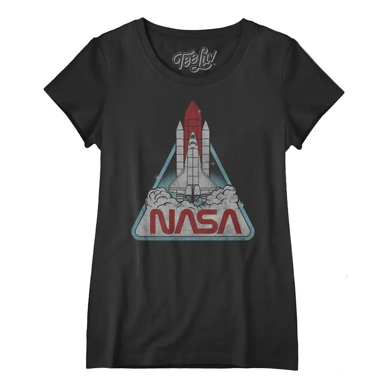 Vintage NASA Shuttle Scoopneck Black T-Shirts, Hoodie, Sweatshirt - T-Shirt, Sweatshirt, Hoodie