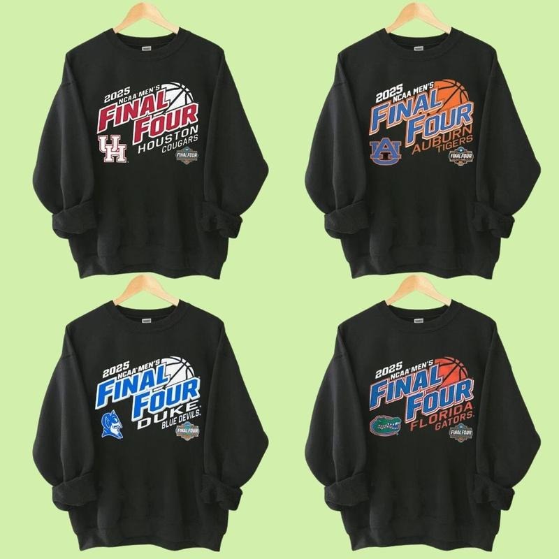 Vintage NCAA All Team Final Four 2025 All Sports Team Streetwear Classic All Team Fans T-Shirts, Hoodie, Sweatshirt - T-Shirt, Sweatshirt, Hoodie