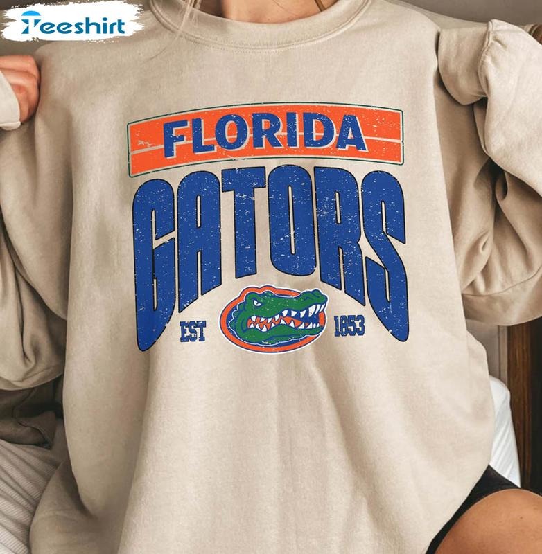 Vintage Ncaa Florida Gators Est 1853 Shirt Mascot T-Shirts, Hoodie, Sweatshirt - T-Shirt, Sweatshirt, Hoodie