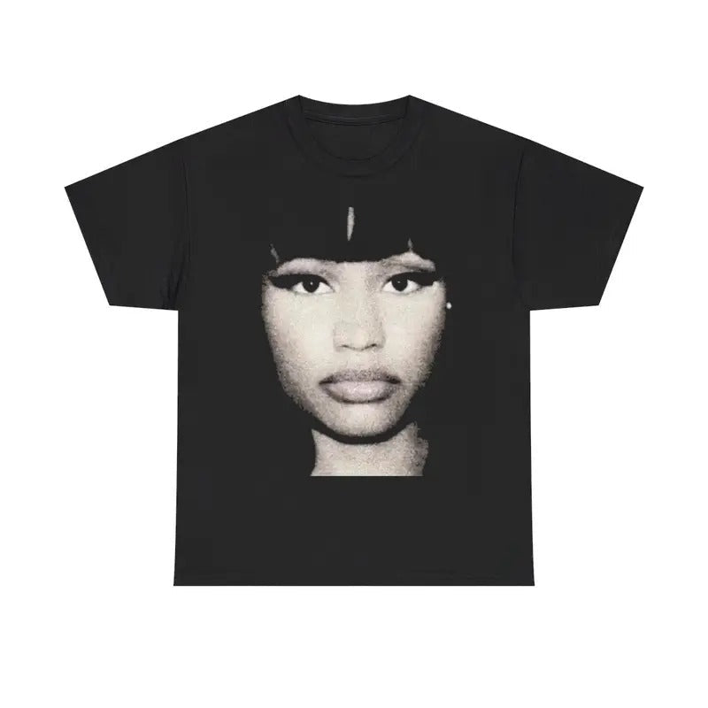 Vintage Nicki Inspired Y2k 90s Hip Hop Heavy Cotton Shirt HipHop Rap Shirt Retro Casual Menswear Top T-Shirts, Hoodie, Sweatshirt - T-Shirt, Sweatshirt, Hoodie