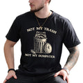 Vintage Not My Trash Not My Dumpster Funny Raccoon Meme Mental Health Unhinged Funny Him T-Shirts, Hoodie, Sweatshirt - T-Shirt, Sweatshirt, Hoodie