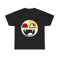 Vintage Split Face Fun Cartoon Face Streetwear Bold Smile Shirt Emo Scene Clothes Affliction Shirt Y2k Shirts Menswear Womenswear Top T-Shirts, Hoodie, Sweatshirt - T-Shirt, Sweatshirt, Hoodie