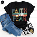 Vintage Retro Christian Shirts Faith Over Fear Christian Her Faith Shirt Christian Latarshia Grant T-Shirts, Hoodie, Sweatshirt - T-Shirt, Sweatshirt, Hoodie
