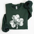 Vintage Shamrock St Patrick'S Day Womenswear Cotton Fit Tops T-Shirts, Hoodie, Sweatshirt - T-Shirt, Sweatshirt, Hoodie