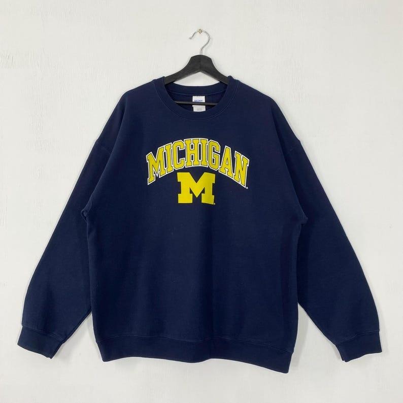 Vintage University Michigan Michigan University Michigan Michigan Wolverines Print Logo T-Shirts, Hoodie, Sweatshirt - T-Shirt, Sweatshirt, Hoodie