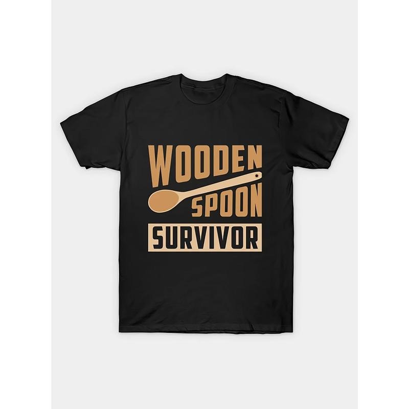 Vintage Wooden Spoon Survivor Soft Crew Neck Breathable Comfy Relaxed Fit Spring Summer Top Unique Leisure Vacation Made USA T-Shirts, Hoodie, Sweatshirt - T-Shirt, Sweatshirt, Hoodie