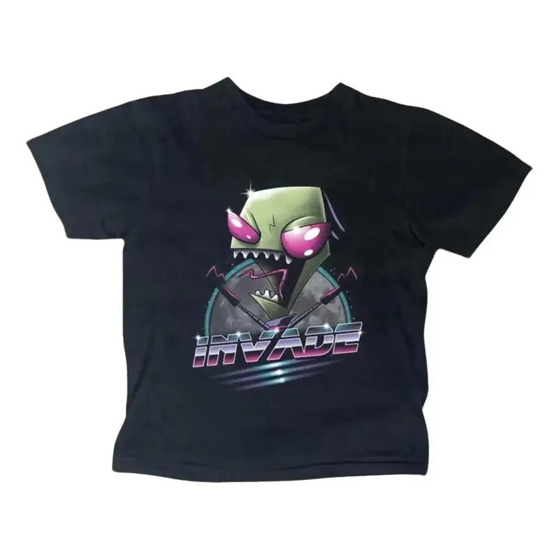 Vintage Zim Baby Gothic Emo Girl Top Y2K Streetwear Scene 2000s Gamis Womenswear T-Shirts, Hoodie, Sweatshirt - T-Shirt, Sweatshirt, Hoodie