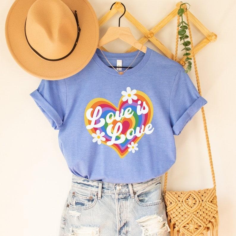 Vintage Pride Shirt Gay Rainbow Shirt LGBT Shirt Lesbian Shirt Gay Pride Shirt Lbgtq Shirt 70s Pride Ally Shirt 02 T-Shirts, Hoodie, Sweatshirt - T-Shirt, Sweatshirt, Hoodie
