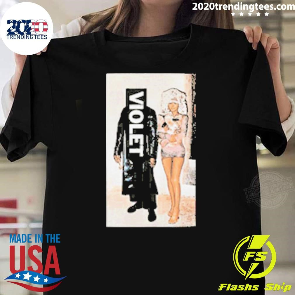 Violet Its a Girls World Shirt Unisex T-shirt, Sweatshirt, Hoodie, Long Sleeve Tee - T-Shirt, Sweatshirt, Hoodie