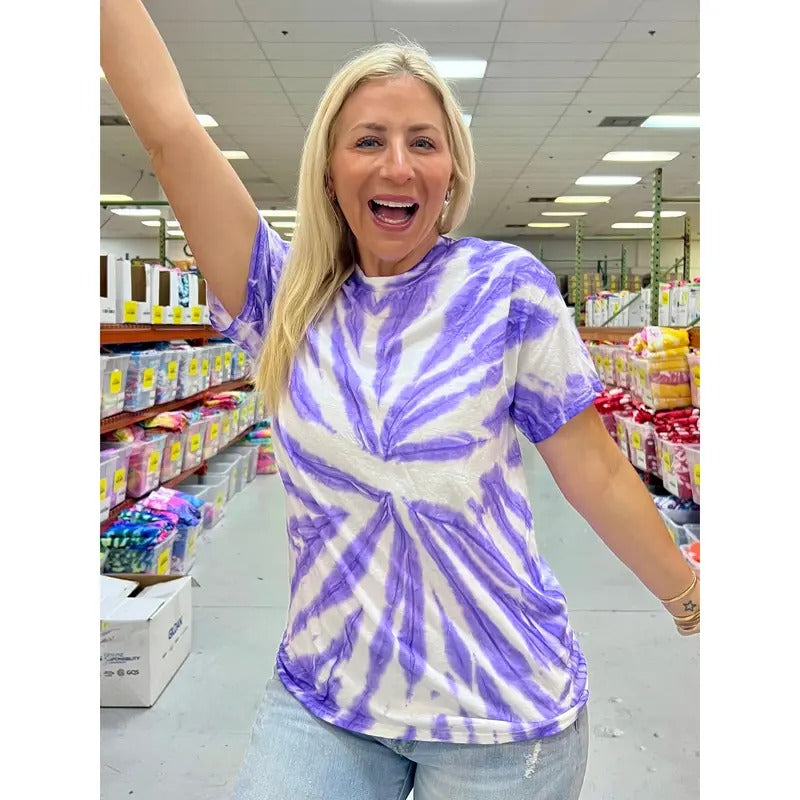 Violet Twist Tie Dye Blank T-Shirts, Hoodie, Sweatshirt - T-Shirt, Sweatshirt, Hoodie
