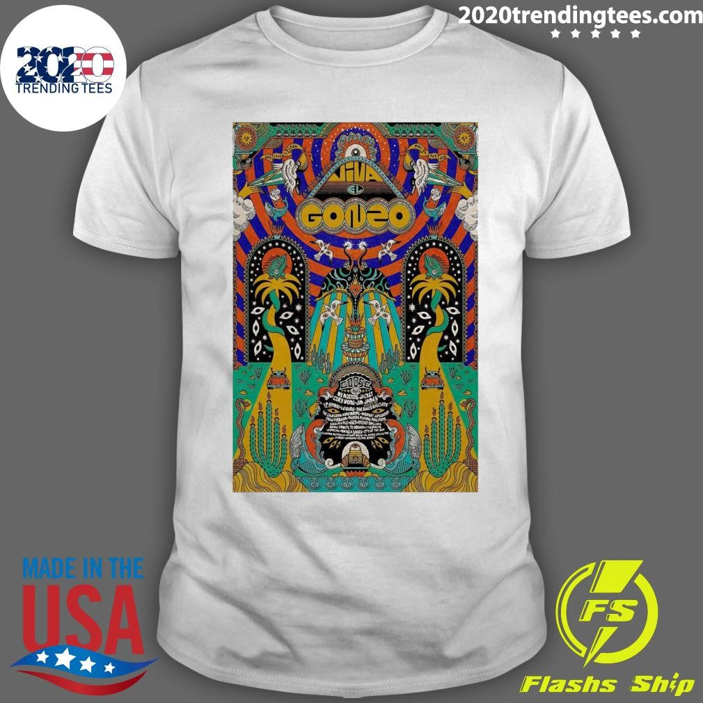 Viva El Gonzo 2026 Shirt Unisex T-shirt, Sweatshirt, Hoodie, Long Sleeve Tee - T-Shirt, Sweatshirt, Hoodie