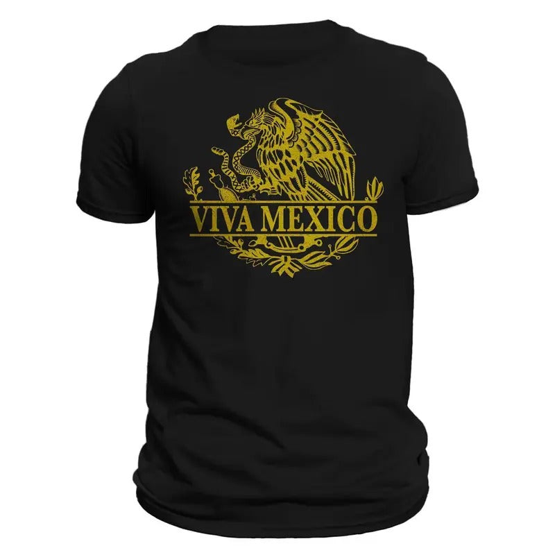 Viva Mexico Eagle Emblem Mexican T-Shirts, Hoodie, Sweatshirt - T-Shirt, Sweatshirt, Hoodie