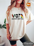 Vote Like Ruth Sent You Shirt Feminist Shirt Vote Shirt Ruth Bader Ginsburg Shirttttttttttttttttt T-Shirts, Hoodie, Sweatshirt - T-Shirt, Sweatshirt, Hoodie