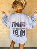 Voting Felon Top T-Shirts, Hoodie, Sweatshirt - T-Shirt, Sweatshirt, Hoodie