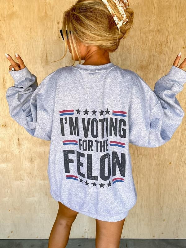 Voting Felon Top T-Shirts, Hoodie, Sweatshirt - T-Shirt, Sweatshirt, Hoodie
