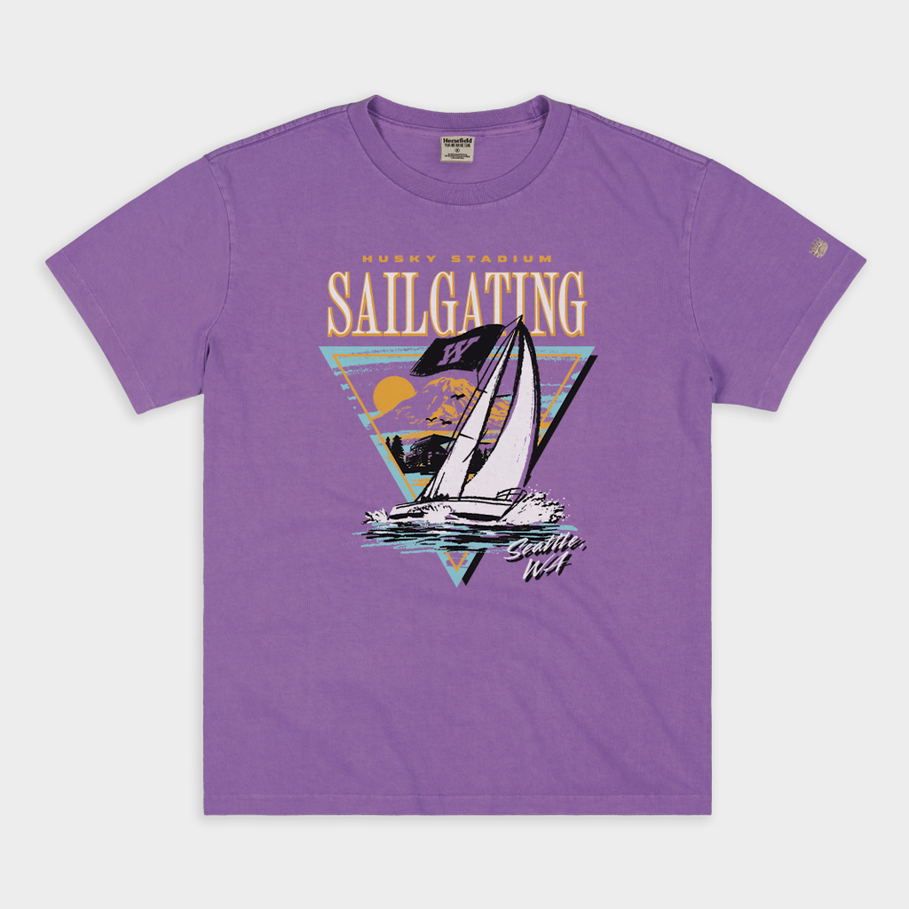 Washington Huskies Retro Sailgating Vintage Heavyweight T-Shirts, Hoodie, Sweatshirt - T-Shirt, Sweatshirt, Hoodie