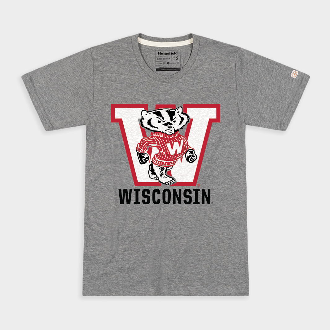 Vintage Bucky Badger Wisconsin Style001 T-Shirts, Hoodie, Sweatshirt - T-Shirt, Sweatshirt, Hoodie