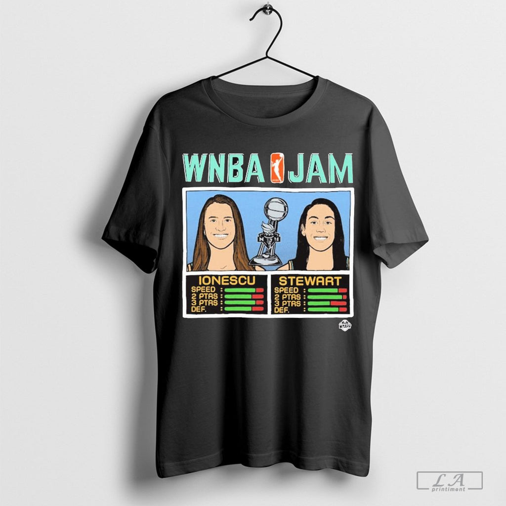 Wnba Jam Breanna Stewart Sabrina Ionescu New York Liberty 2024 Wnba Champions Unisex T-shirt, Sweatshirt, Hoodie, Long Sleeve Tee - T-Shirt, Sweatshirt, Hoodie
