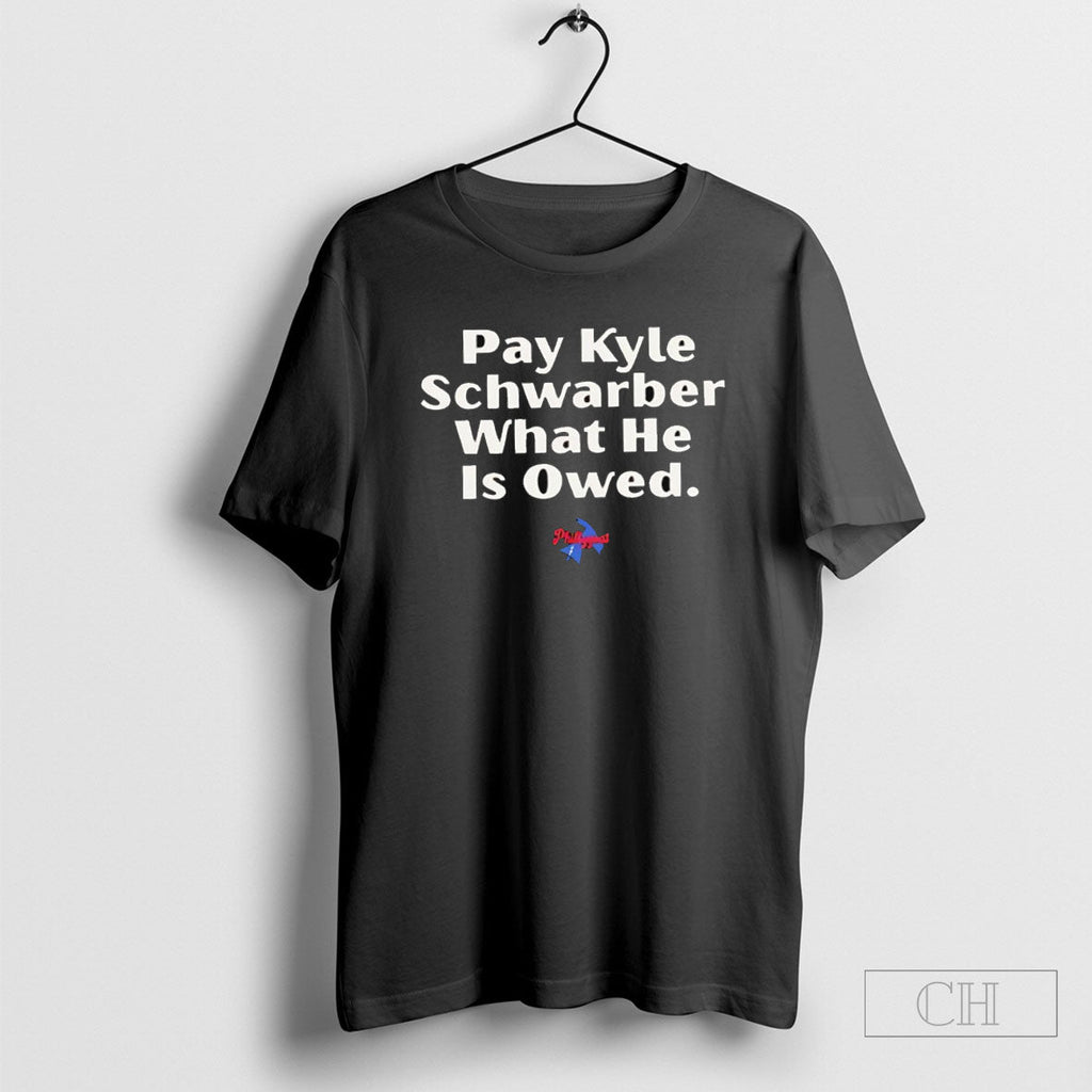 Wnba Pay Kyle Schwarber Wehat He Is Owed Unisex T-shirt, Sweatshirt, Hoodie, Long Sleeve Tee - T-Shirt, Sweatshirt, Hoodie
