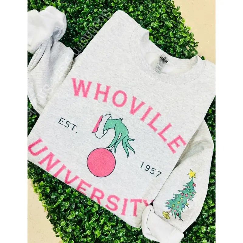 W.Ville University Preppy Pink T-Shirts, Hoodie, Sweatshirt - T-Shirt, Sweatshirt, Hoodie