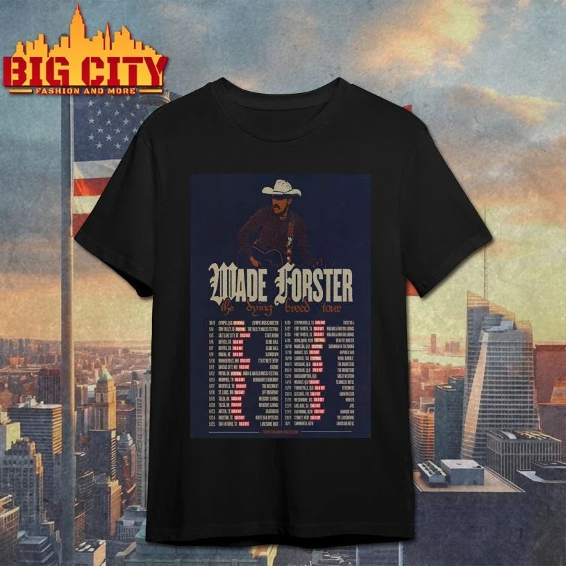 Wade Forster 2026 The Dying Breed Tour Poster shirt Unisex T-shirt, Sweatshirt, Hoodie, Long Sleeve Tee - T-Shirt, Sweatshirt, Hoodie